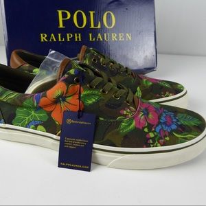 Polo Ralph Lauren Thorton Floral Camo Sneaker Shoe